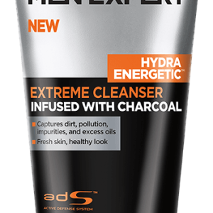 Men Expert Hydra Energetic Extreme Cleanser Infused With Charcoal